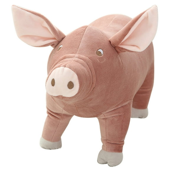 Stuffed Animal Toy, Soft Plush Pig Toy, Cute Sleeping Pig Doll for Kids Bedroom Car Decoration, 25cm Soft and Comfortable Stuffed Plush Toy for Children