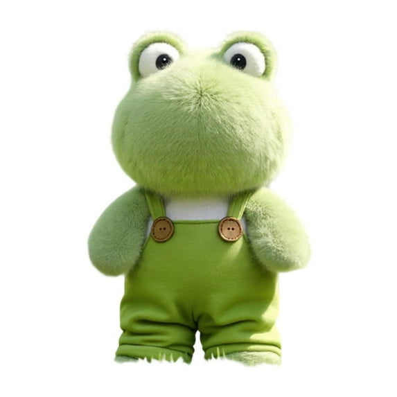 Plush Toys - 6 inch Cute Stuffed Animals (Koala,Cat,Elephant,Frog) in Overalls,Soft Huggable Companions for Kids,Perfect Gift & Playtime Buddies