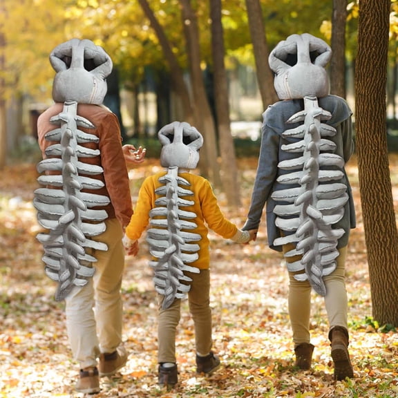 Plush Toys, Cute And Perfect Birthday Gifts For Friends And Classmates, Graduation Gifts, 75Cm Dinosaur Skeleton Headgear Plush Toy Cute Doll, Comfortable Fabric