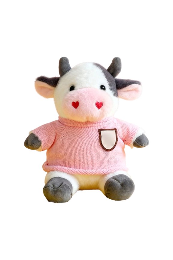 Plush Toys Cute Stuffed Animal With Soft Safe Materials 23Cm Height And Width, Gift - Suitable Design With Clothing And Pocket Detail, 1 Piece Per Pack, Perfect For Boys And