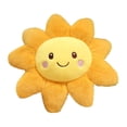 thumbnail image 1 of Plush Toys, Cute Sun Shaped Plush Toy, 30Cm Yellow Soft Stuffed Animal, Perfect Birthday & Graduation Gift For Friends Classmates, 1 of 6
