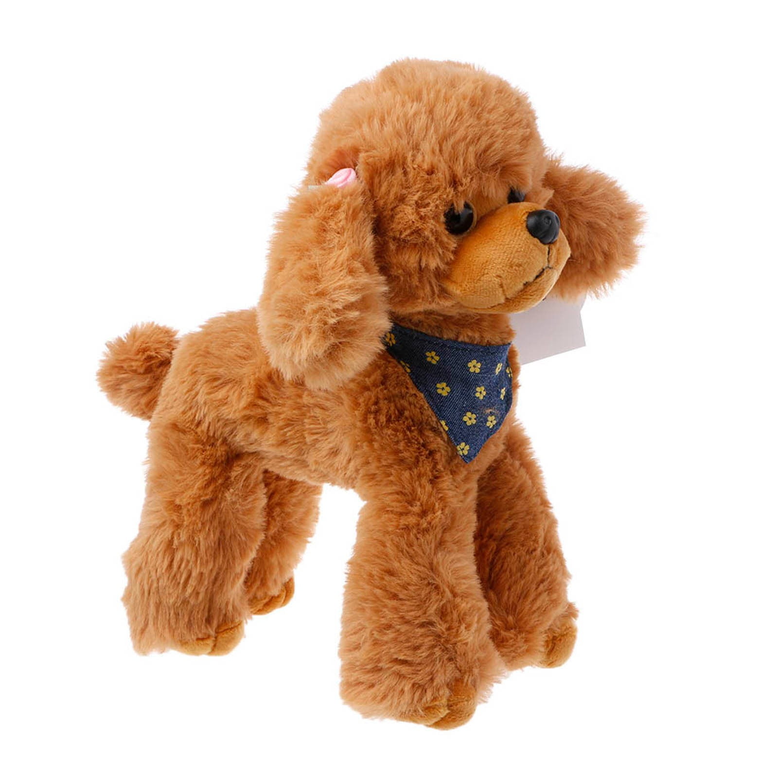 Plush Toys Dogs Poodle High Children Gifts Doll Stuffed Cute Scarf