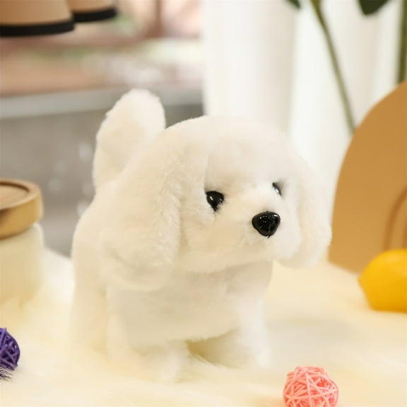 Plush Toys - Simulation Puppy Pet Toy Dog Can Walk And Call Toy Dog Chil-dren’s Gift