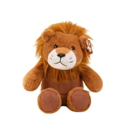 Plush Toys, Toys, Soft Stuffed Animal, 9 In, Lion Figure, Cuddly Plush, Nursery Display, Caramel Tan, 1 Pc