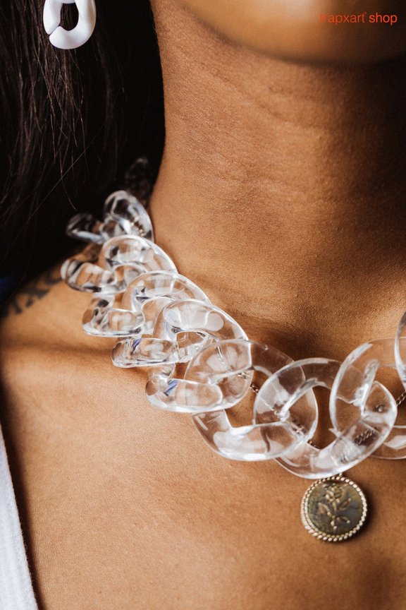 Clear XL Curb Link Choker