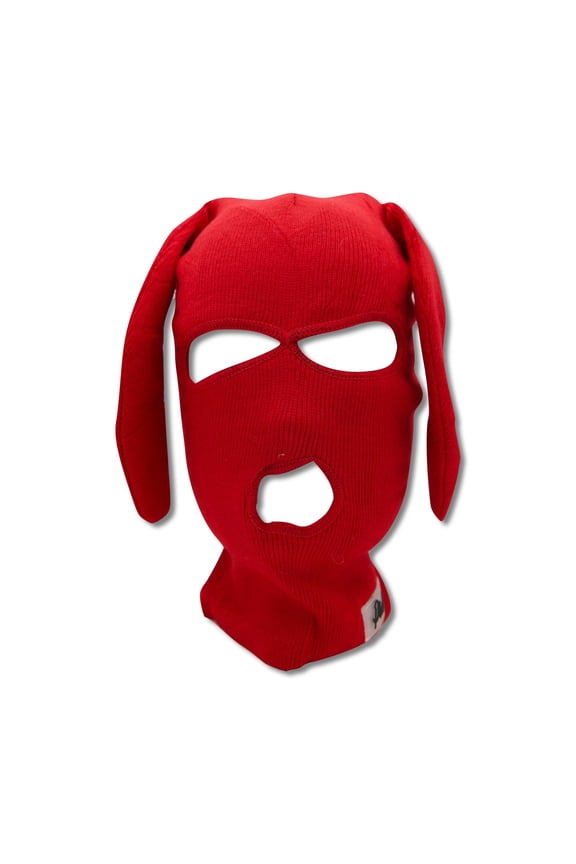 Red 3-Hole Ski Mask Balaclava