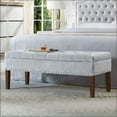 thumbnail image 1 of Plush Tufted Storage Bench Velvet with Wood Frame, 48 " Stylish Seating Solution for Bedroom, Living Room, or Entryway, 1 of 7