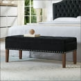 thumbnail image 1 of Plush Tufted Storage Bench Velvet with Wood Frame, 48 " Stylish Seating Solution for Bedroom, Living Room, or Entryway, 1 of 7