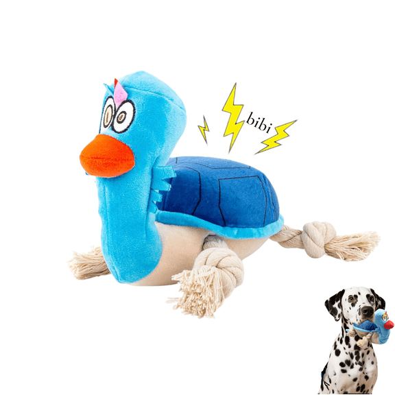 Plush Turtle Dog Toy  Durable Interactive Pet Toy for Training, Fetch, Daily Play & Holiday Gift Choice