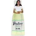 thumbnail image 1 of Plush Ultra-Soft Fleece Snuggle-in Sleeping Bag Blanket for Lounging On The Couch (Wine Riesling), 1 of 2