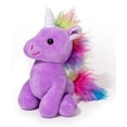 thumbnail image 1 of Plush Unicorn Stuffed Animal 7.5" - Purple, 1 of 6