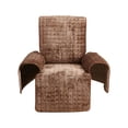 thumbnail image 1 of Plush Velvet Recliner Chair Cover, Nonslip Furniture Protector with Elastic Straps, Premium Sofa Covers, Durable Pet Hair Resistant, Easy Care Slipcover for Home Protection, 1 of 6