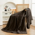 thumbnail image 1 of Plush Velvet Throw Blanket - Ultra Soft & Lightweight (39x27 in) | Cozy Nap Blanket for Couch, Bed & Dorm Room | Machine Washable, 1 of 7