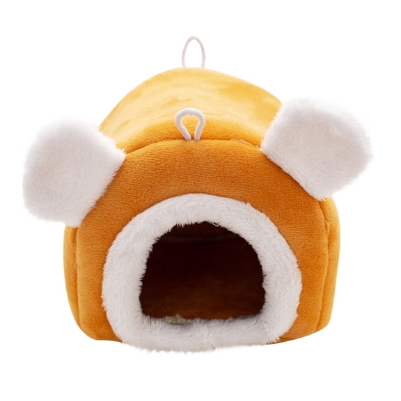 Plush Warm Bird Bed - Hanging Bird Nest Snuggle Velvet Shed Tent Cage Fluffy Hut Winter Sleeping Hideaway Hammock House for Parrot Parakeet Conure Cockatiel Budgies Lovebird
