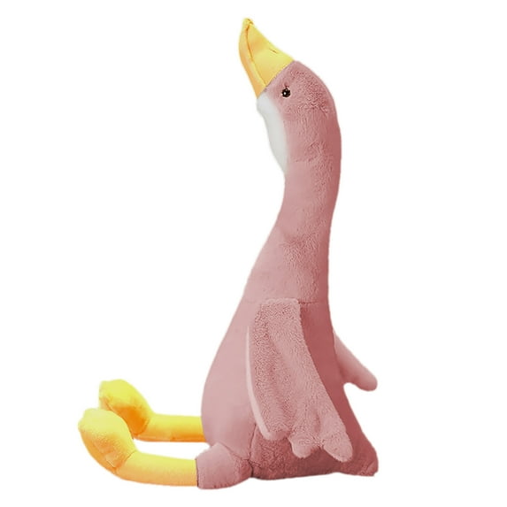 Plush White Goose Big White Goose Doll Plush Toy Gift