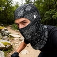 thumbnail image 1 of Plush Windproof Winter Face Shield Men and Women Warm Ski Mask Cold Weather Motorcycle Bike Riding Neck Guard, 1 of 3