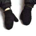 thumbnail image 1 of Plush Winter Gloves for Women Men - Soft Touch Thermal Gloves for Outdoor Skiing Under 1$, Yubnlvae 1 Pair Autumn Winter Casual Warm Mittens Solid , Black, One Size, 1 of 4