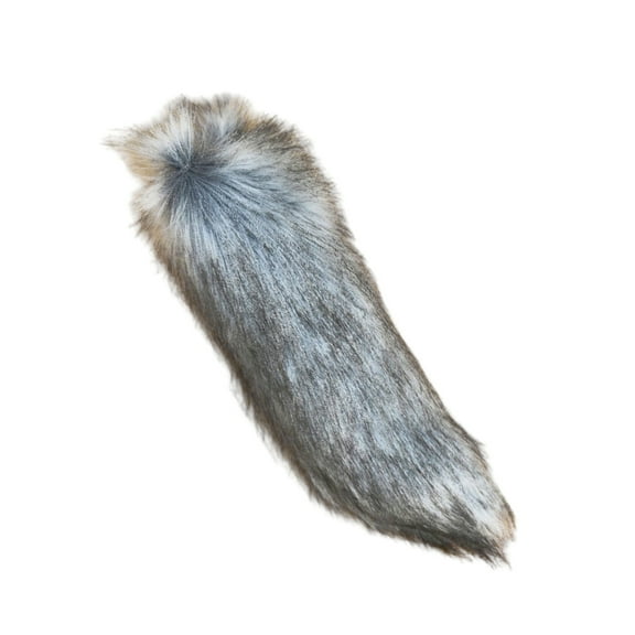 Plush Wolf Cats Foxes Therians Tail Furry Tail Cosplay Halloween Christmas Party Costume Dog Foxes Tails Toy