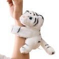 thumbnail image 1 of Plush Wrist Buddy Stuffed Animal Toy, 6 Inch Soft Tiger (Style Varies), Lightweight Clip-On Wristband, Collectible Plush with Habitat Card,B, 1 of 3