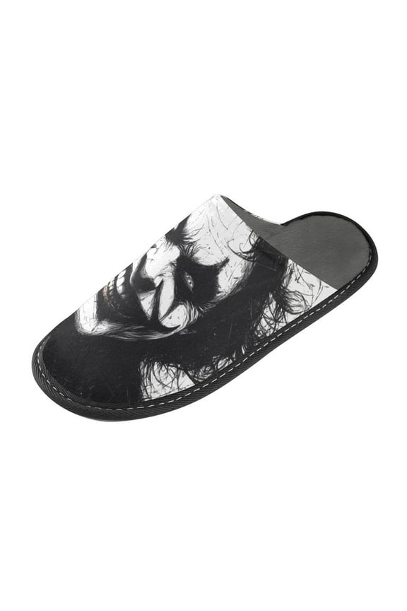 Plush rubber slippers soft gauze slippers with waterproof and wear -resistant shoes Devil