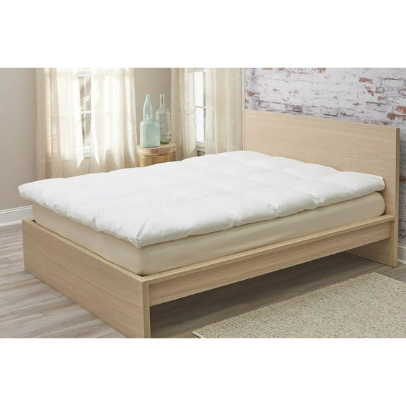 PlushBeds Down Alternative Mattress Topper - Queen