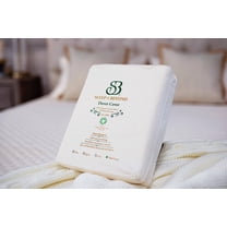 PlushBeds Organic Cotton Sateen Duvet Cover - Queen