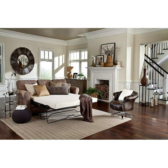 PlushBeds Resort Quality Sofa Mattress with Premium Memory Foam - Queen