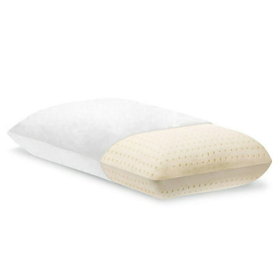 PlushBeds Solid Certified Organic Latex Pillow - Queen