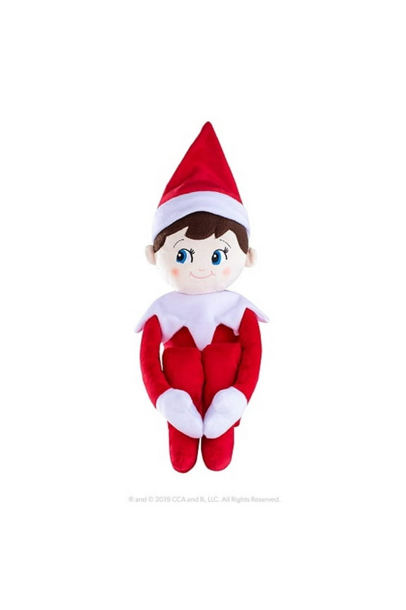 Plushee Pals Huggable 27-Inch Oversized Scout Elf Plush Toy for Cuddling and Year-Round Play Soft and Touchable Elf Friend.
