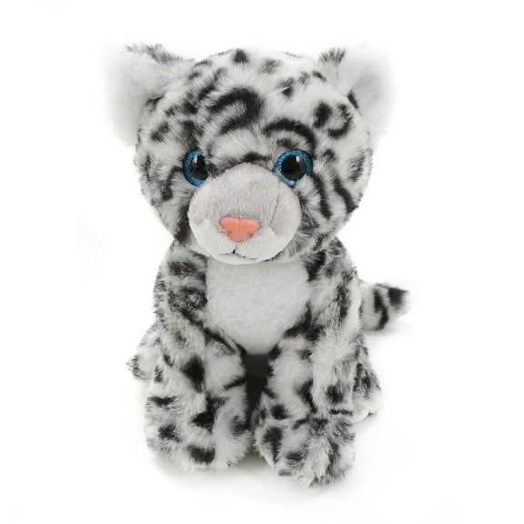 Plushland 10 Inch Snow Leoprd Stuffed Animal Plush Toy,Cuddles Toy Best Gift for Kids,Home and Car Decor