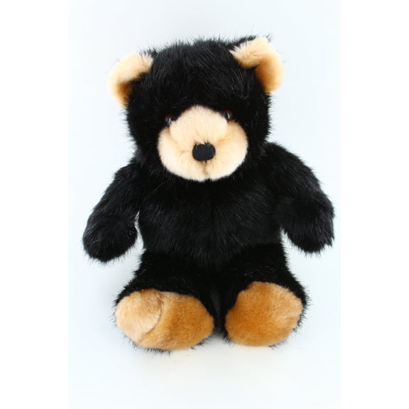 Plushland 11 Inch Cuddly Friends Teddy Bears Stuffed Animal Plush Super Soft Doll,Black,Dark Brown,White for Kids