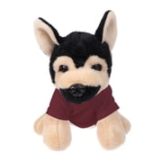 Plushland 8 Inch Floppy German Shepherd with Tee Plush Stuffed Animal Personalized Gift - Custom Text on Shirt - Great Present for Mothers Day, Valentine Day, Graduation Day, Birthday