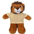thumbnail image 1 of Plushland 8 Inch Floppy Lion with Tee Plush Stuffed Animal Personalized Gift - Custom Text on Shirt - Great Present for Mothers Day, Valentine Day, Graduation Day, Birthday, 1 of 1
