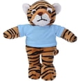 thumbnail image 1 of Plushland 8 Inch Floppy Tiger with Tee Plush Stuffed Animal Personalized Gift - Custom Text on Shirt - Great Present for Mothers Day, Valentine Day, Graduation Day, Birthday, 1 of 1