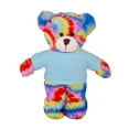 thumbnail image 1 of Plushland 8 Inch Floppy Tye Dye Bear with Tee Plush Stuffed Animal Personalized Gift - Custom Text on Shirt - Great Present for Mothers Day, Valentine Day, Graduation Day, Birthday, 1 of 1