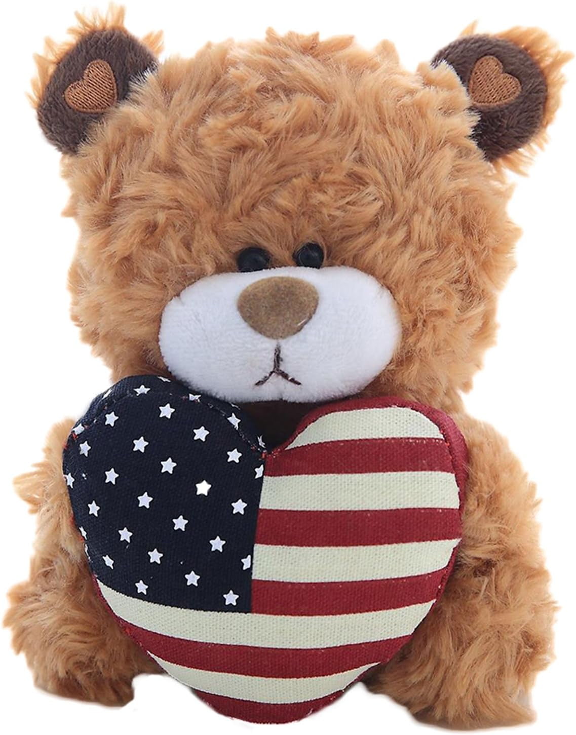 Teddy bear with american flag sale