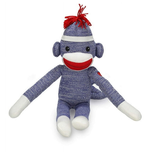 Plushland Giant Sock Monkey Stuffed Animal Life Size Huge 72 Inches