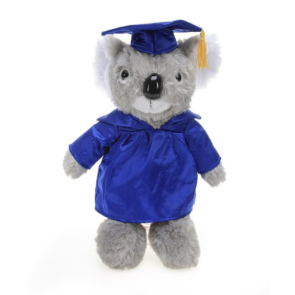 Plushland Koala Plush Stuffed Animal Toys 12 Inch Present Gifts for Graduation Day, Personalized Text, Name or Your School Logo on Gown, Best for Any Grad School Kids