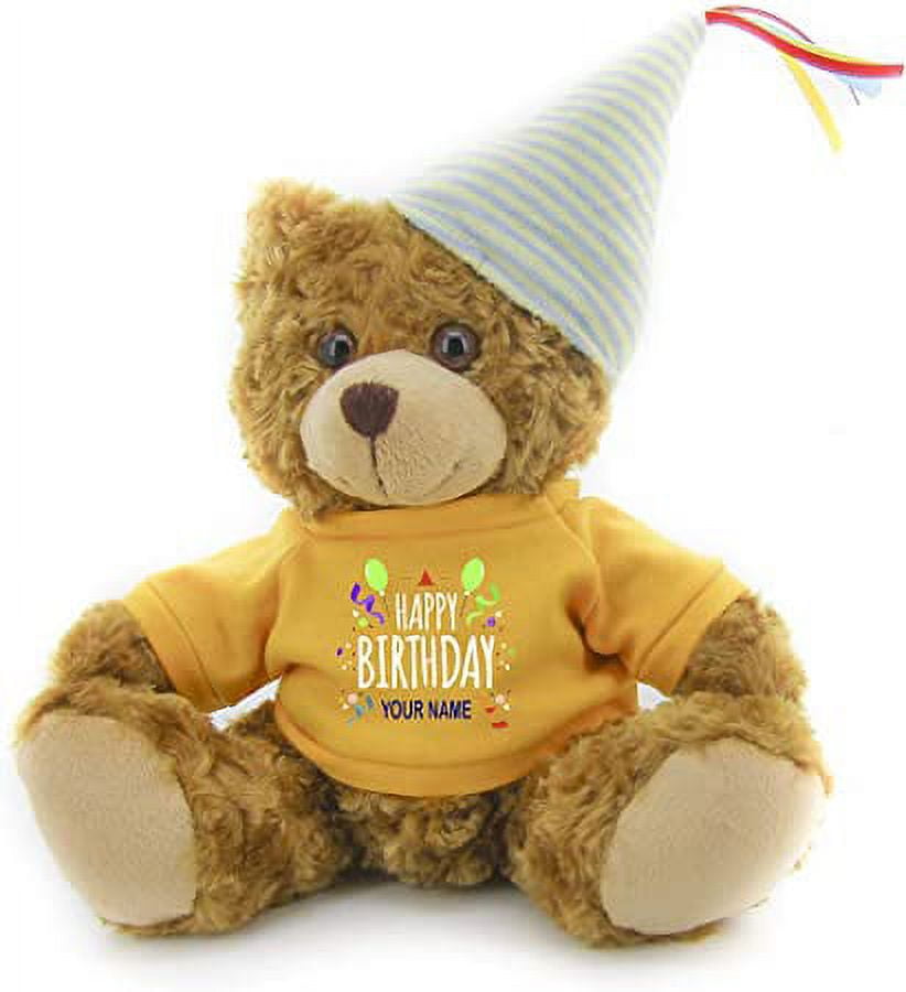 Birthday gift teddy online bear with name
