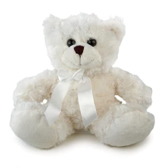 Plushland Stuffed Cream Teddy Bear  Angel- Plush Bear Toy for Kids & Adults 11 inches
