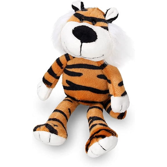 Plushland Stuffed Goofy Jungle Animals 8 Inches - Great Stuff Animals Present for Fathers Day Valentine Day Thanksgiving Birthday Christmas