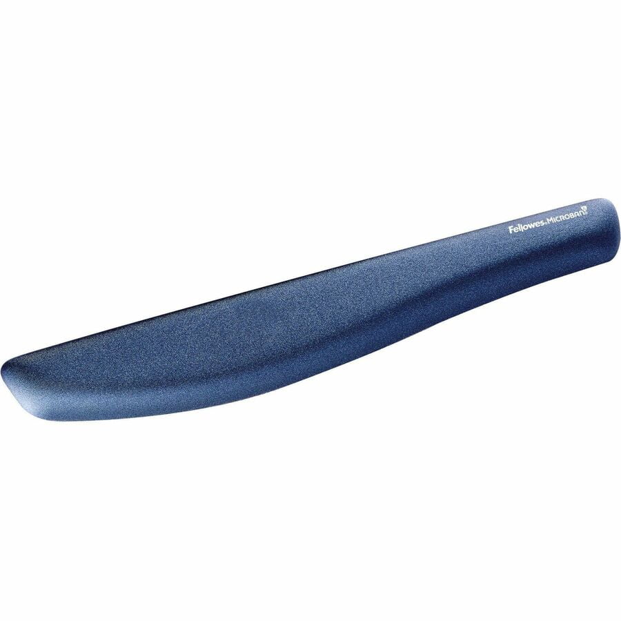 "Plushtouch Keyboard Wrist Rest, Foam, Blue, 18.13 X 3.19 | Bundle of 5 Each"