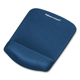 PlushTouch Mouse Pad with Wrist Rest, 7.25 x 9.37, Blue PlushTouch Mouse Pad with Wrist Rest, 7.25 x 9.37, Blue