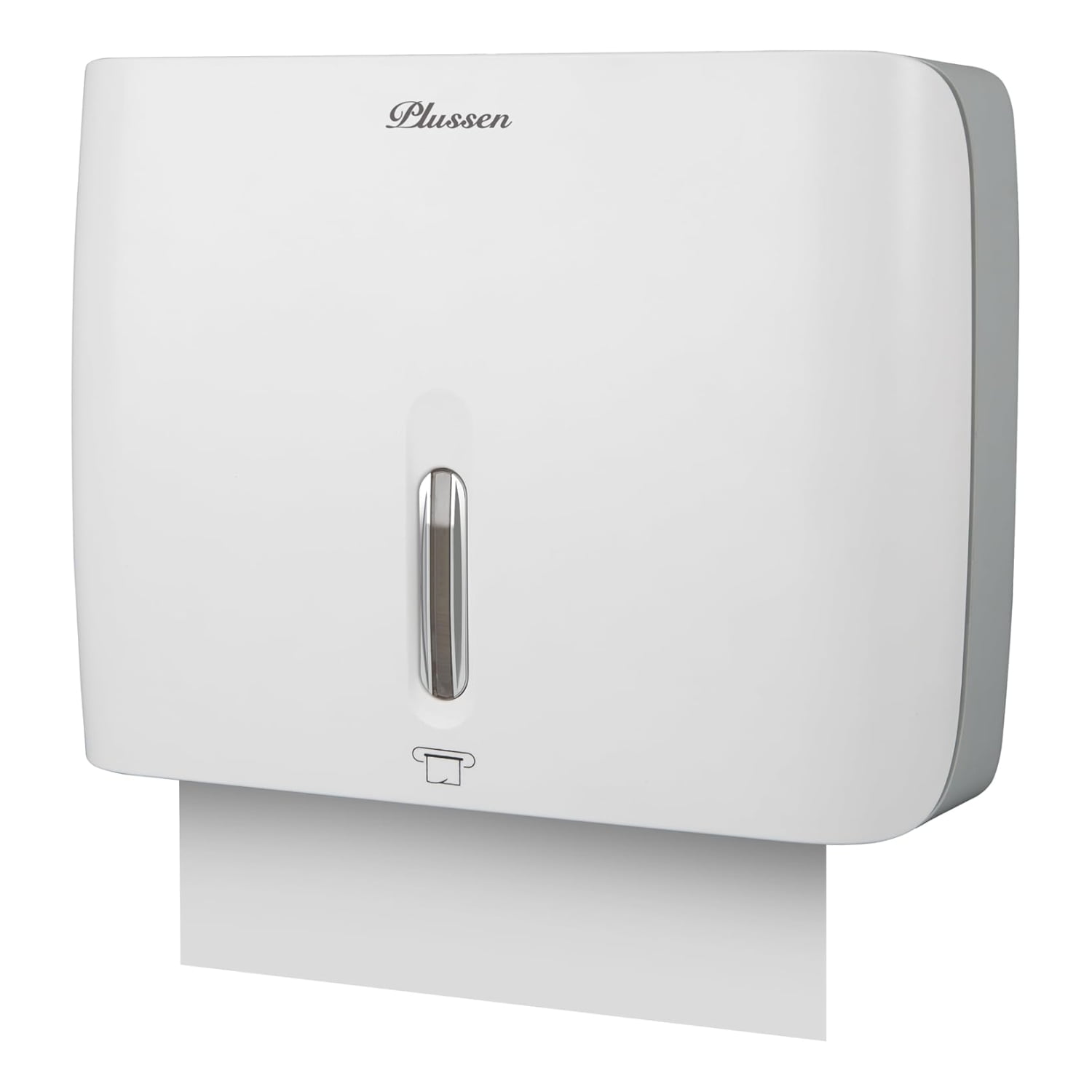 Plussen Paper Towel Dispenser WallMounted MultiFold Tissue Holder for
