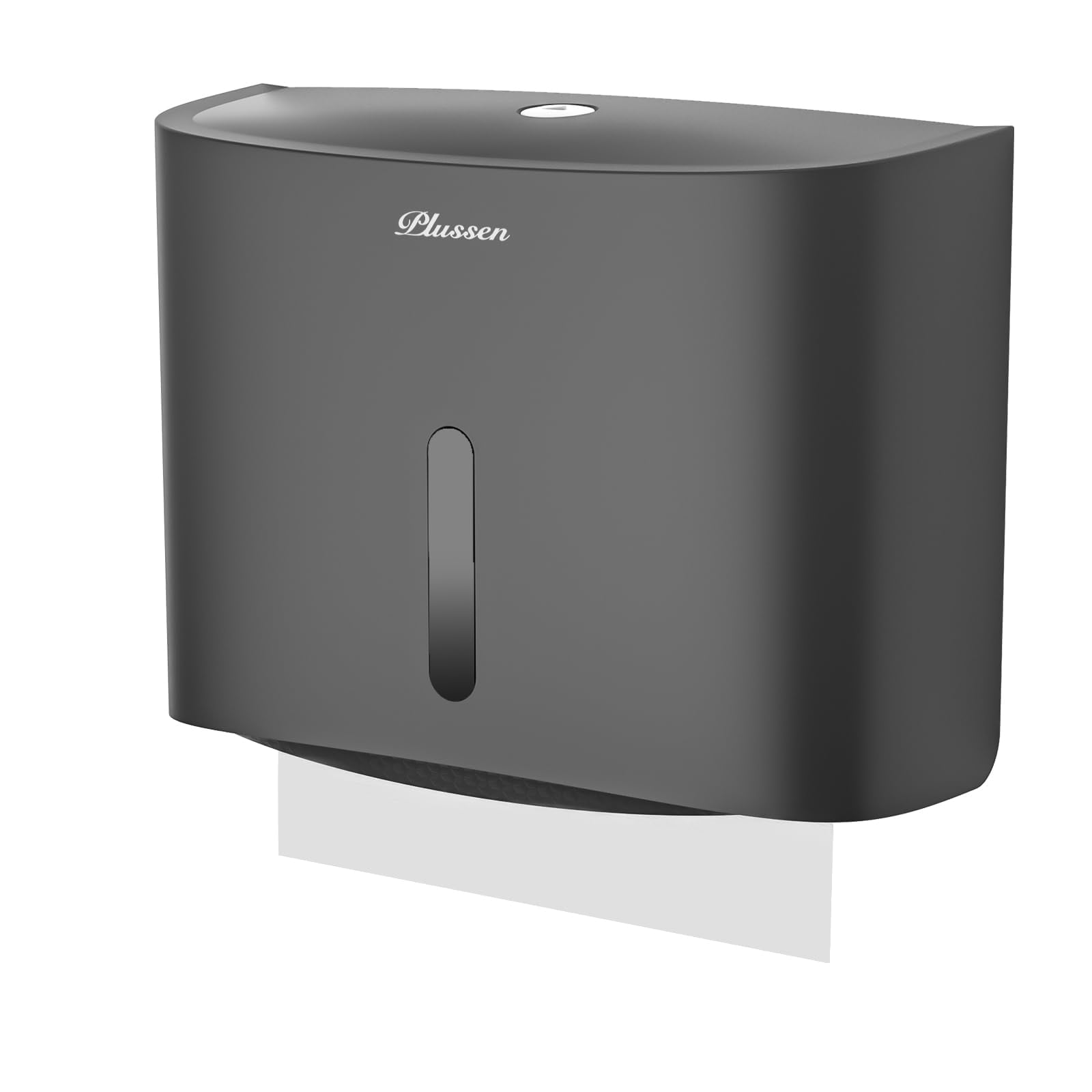 Plussen Paper Towel Dispenser Wall Mounted Multi-Fold Tissue Holder 10. ...