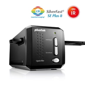 Plustek OpticFilm 8200i SE Color Computer Scanner with QuickScan and LaserSoft Imaging