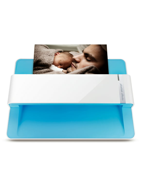 Plustek Photo Scanner - ephoto Z300, Scan 4x6 Photo in 2sec, Auto Crop and Deskew with CCD Sensor. Support Mac and PC