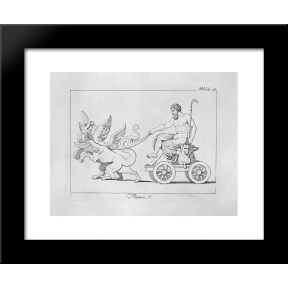 Pluto 20x24 Framed Art Print by Piranesi, Giovanni Battista