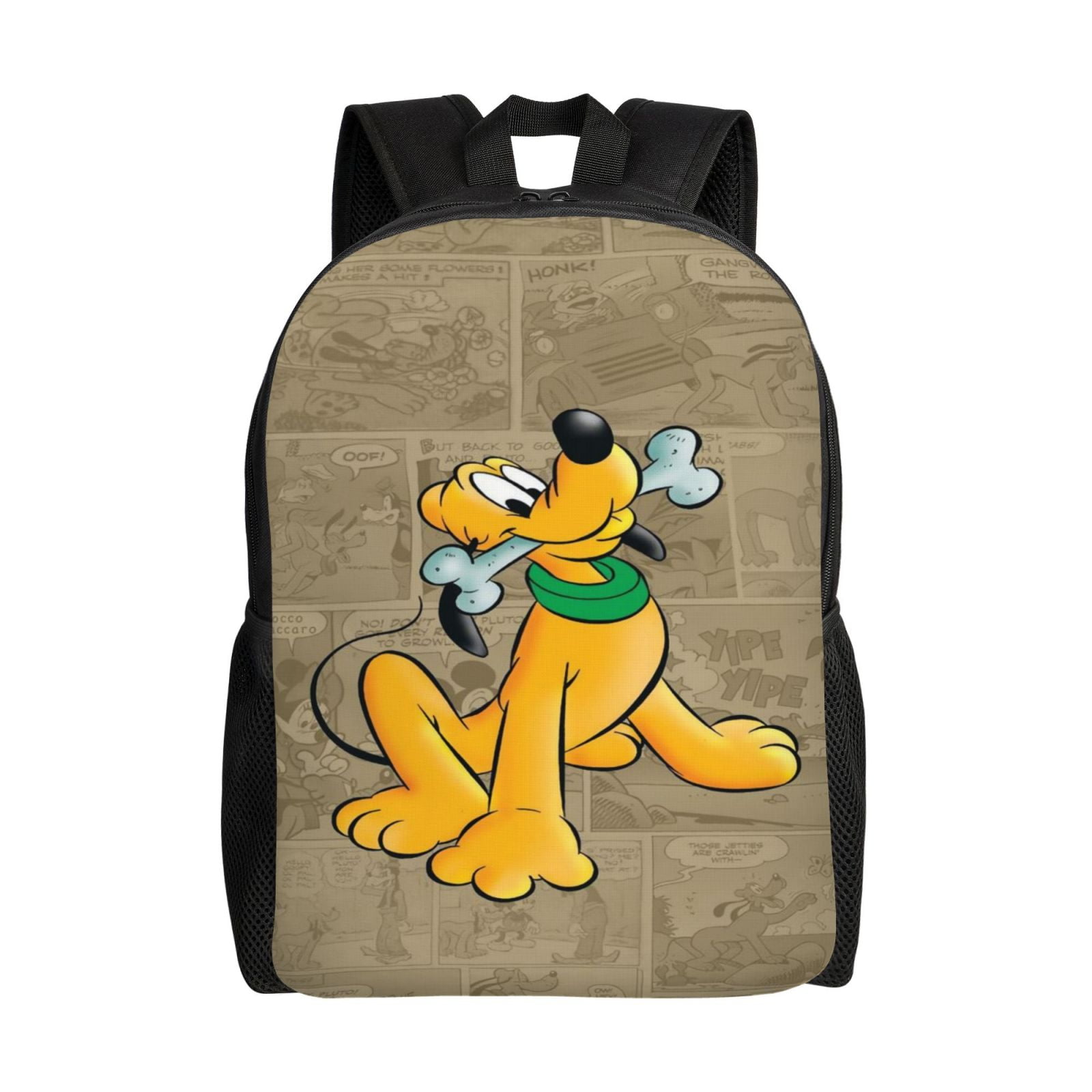 Pluto Anime Backpack Cartoon Travel Bags 3D Printed Casual Daypacks Multipurpose Backpacks Walmart