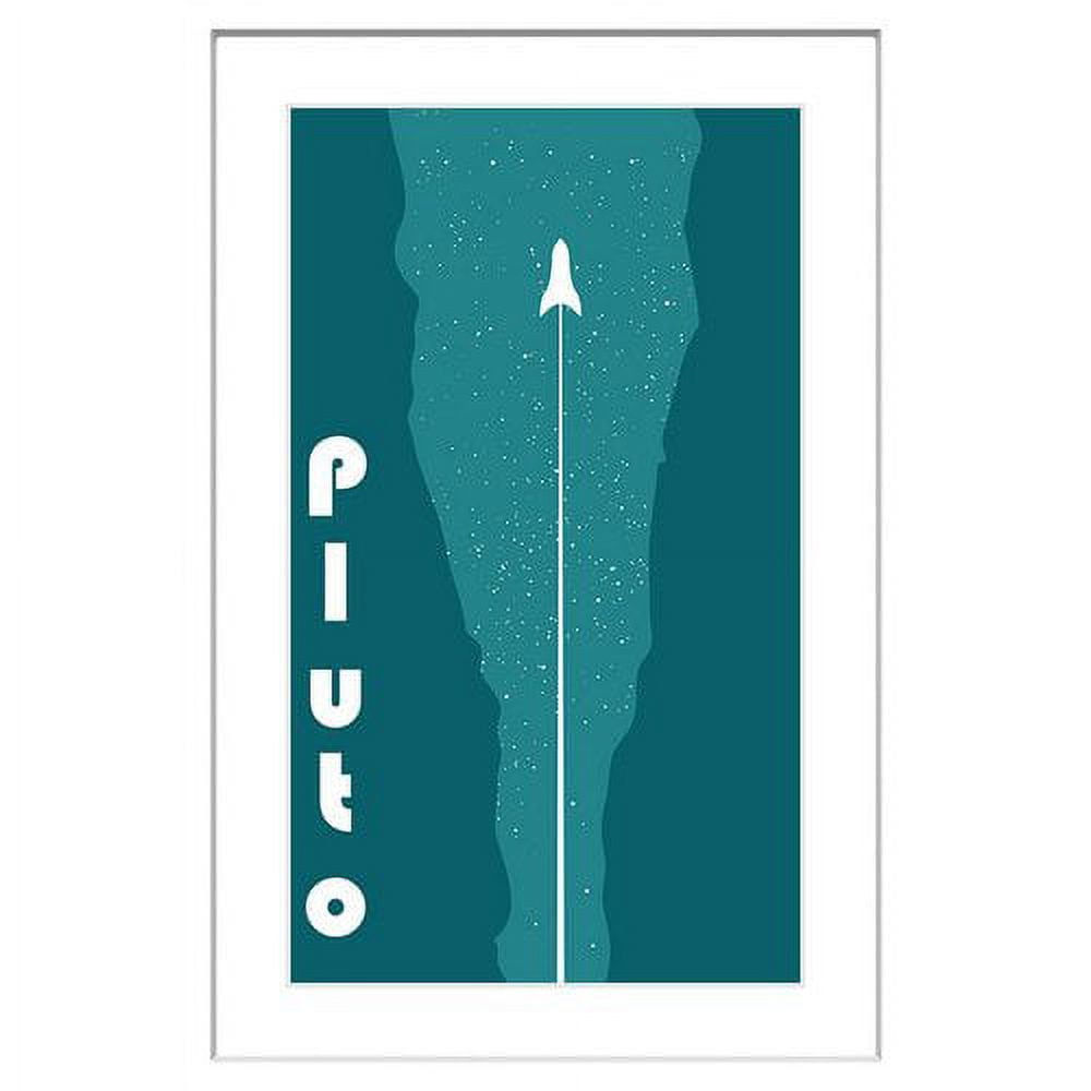 "Pluto" Framed Painting Print
